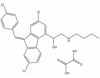 N-Desbutyllumefantrine oxalate salt